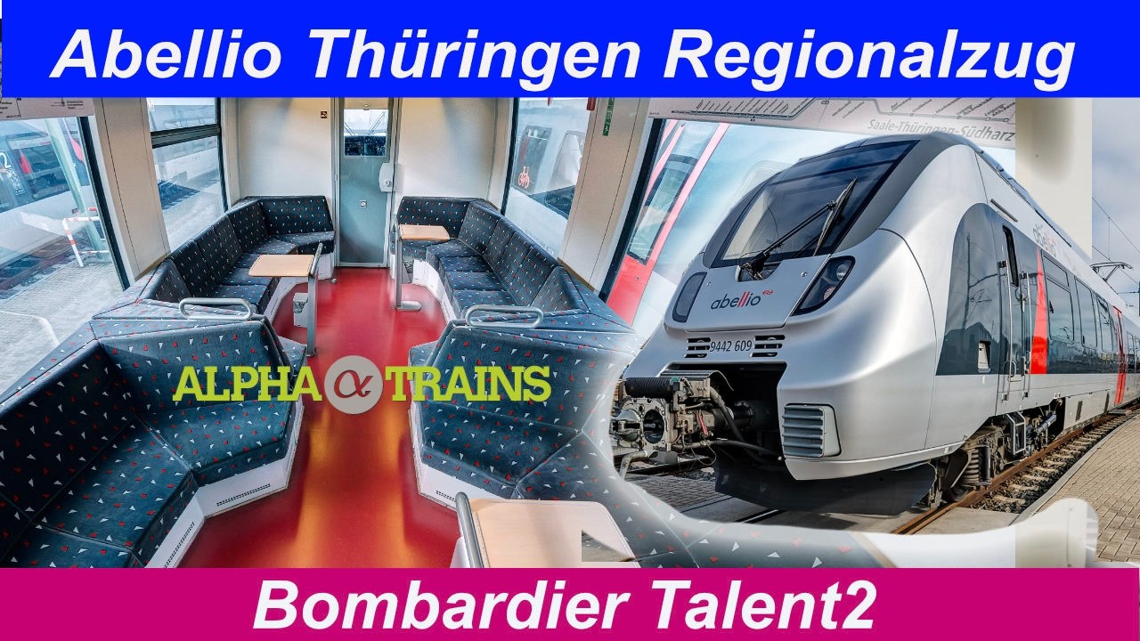 Alphatrains Bombardier Talent 2 - Abellio Saale-Thüringen-Südharz Netz
