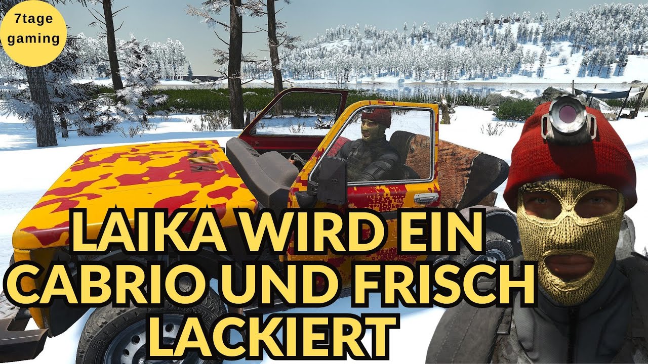 SCUM Gameplay Deutsch | 15 | Laika wird ein Caprio und frisch Lackiert
