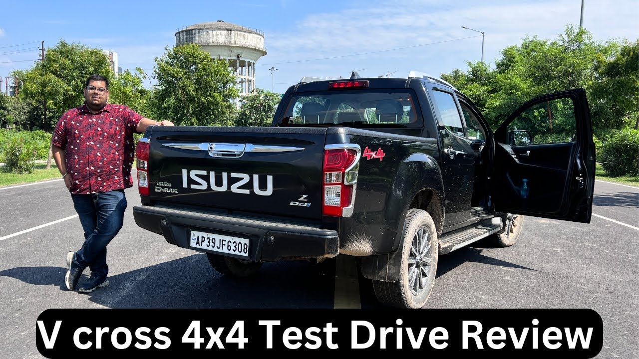 Isuzu D-Max V-Cross Test Drive Review | V cross 4x4 Drive Review | Isuzu V cross Road Test Review