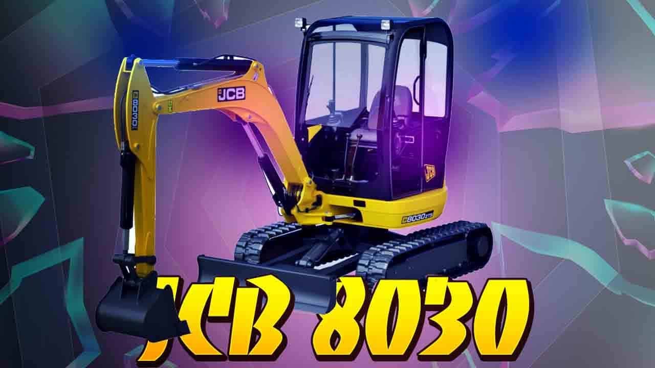 mini excavator JCB 8030