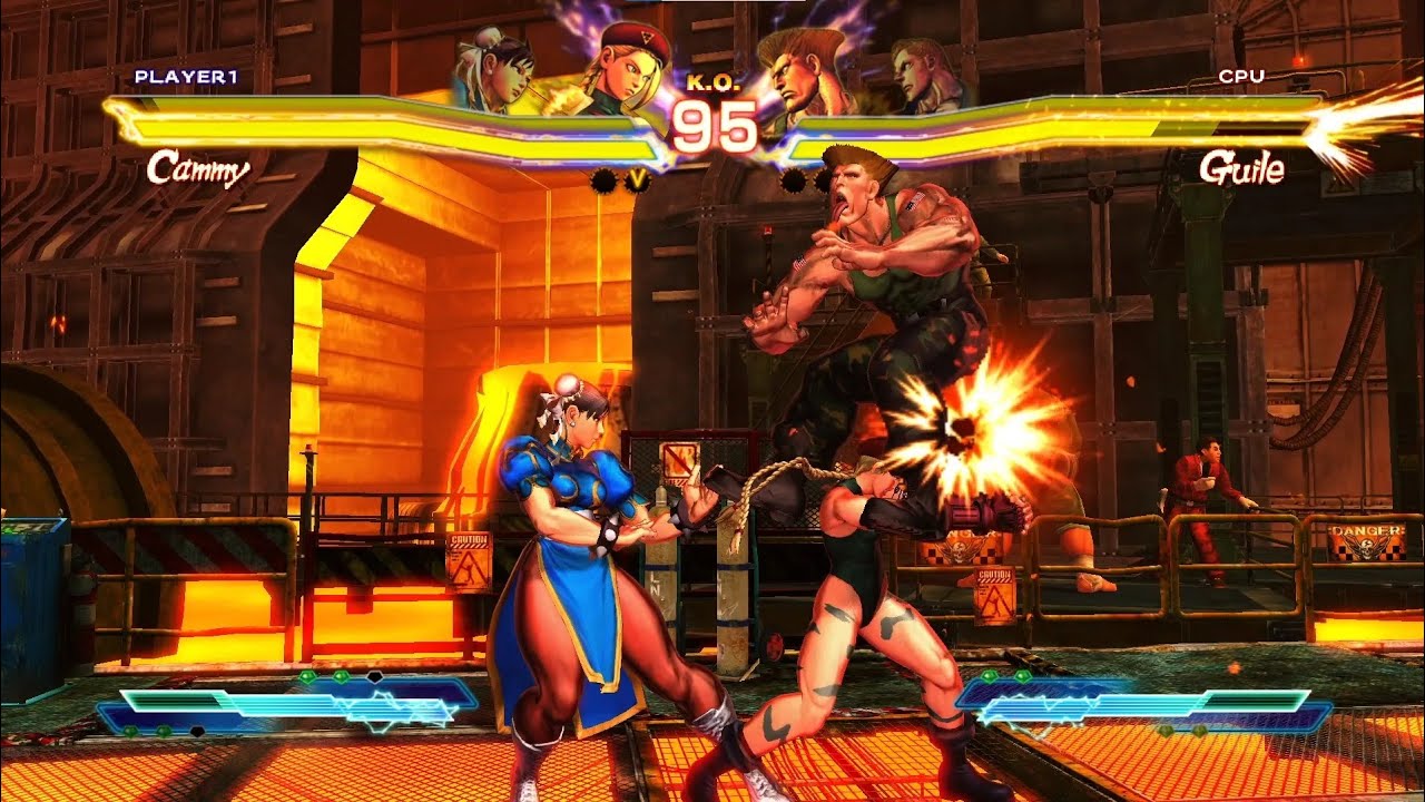 street fighter x tekken (chun-li and cammy ) fighting gameplay pc | no commentary 2022..