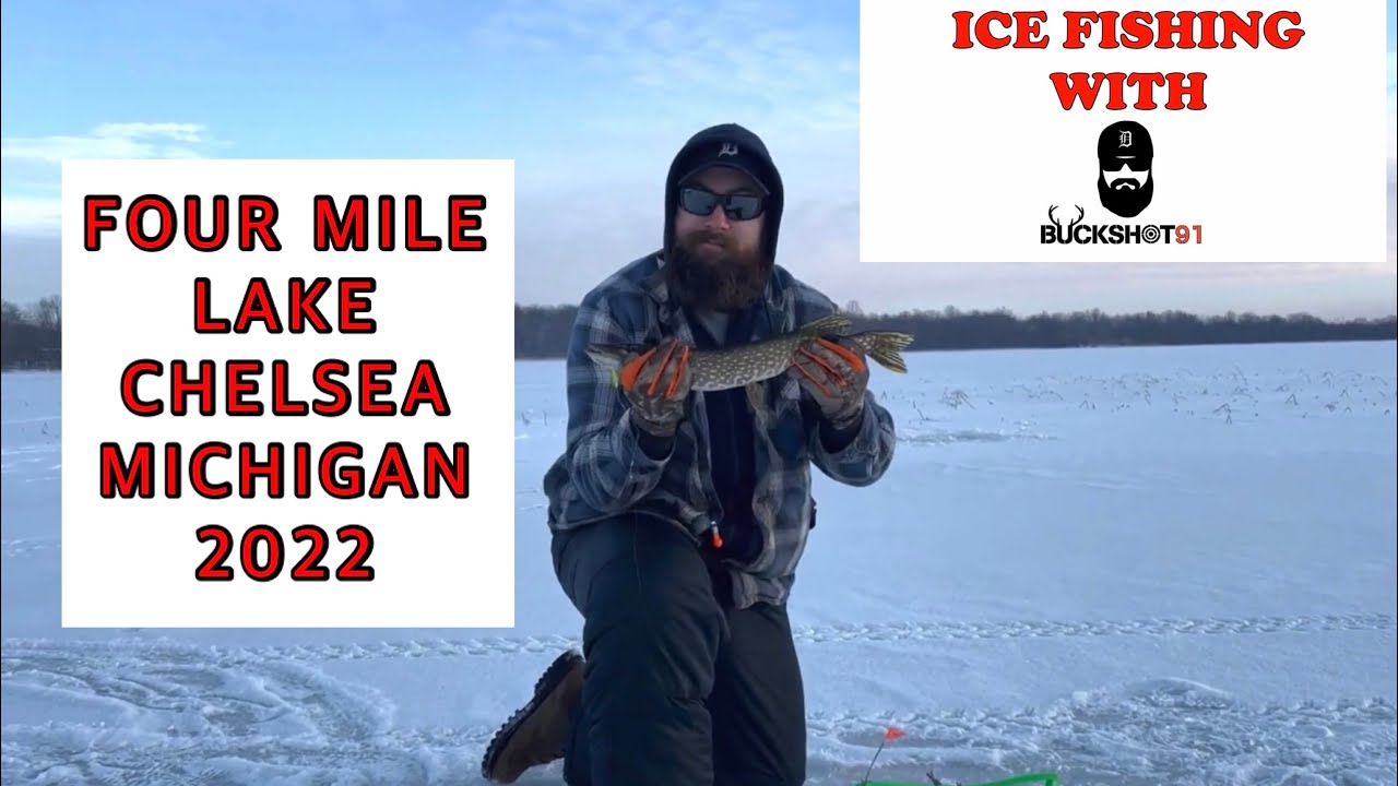 Four Mile Lake Ice Fishing 2022