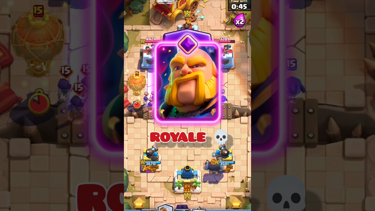 The BEST Royal Giant Decks In Clash Royale #clashroyale #shorts