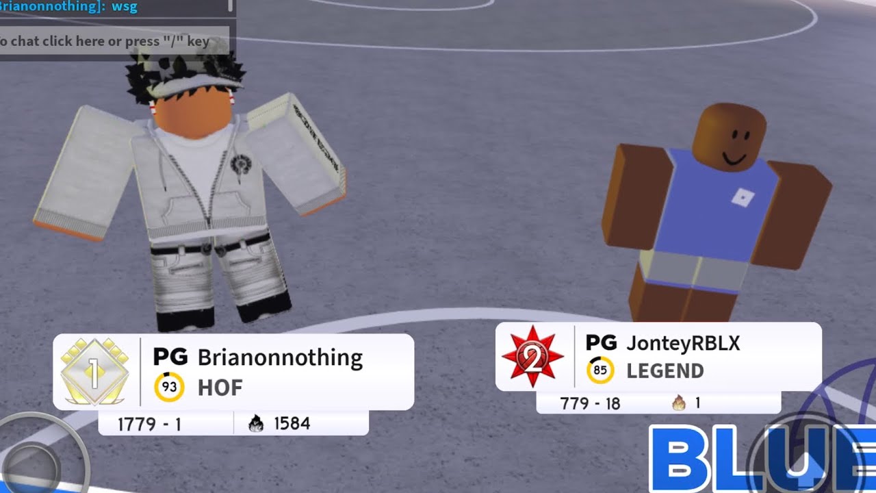 Running 2s with @Jontey in hoopz! (Roblox Basketball 🏀)