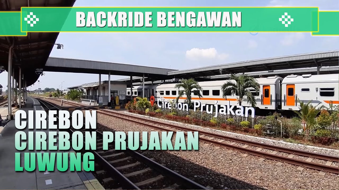 #1009 Backride View | BENGAWAN train from Cirebon to Luwung