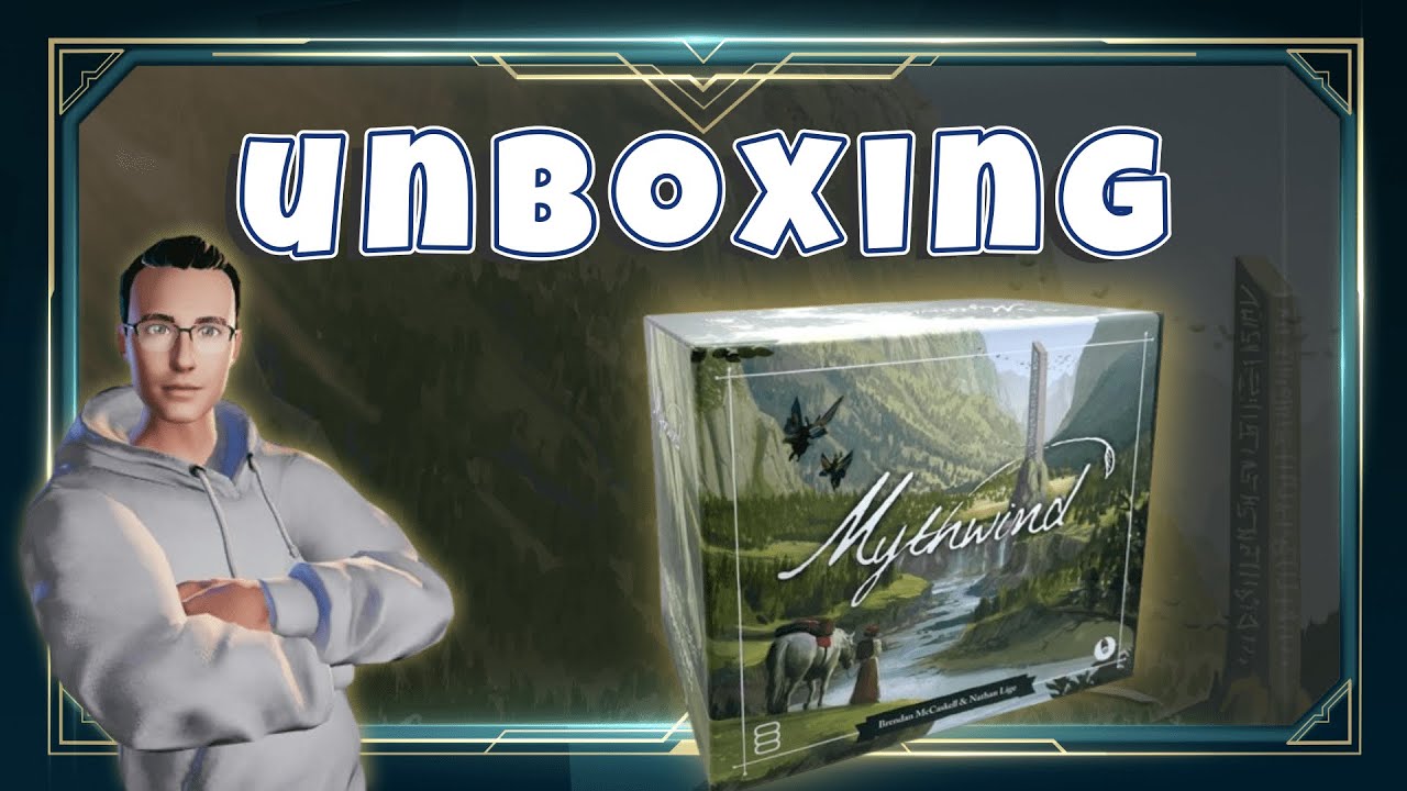 UNBOXING de MYTHWIND | Juego de Mesa de MUNDO ABIERTO de @bumble3ee