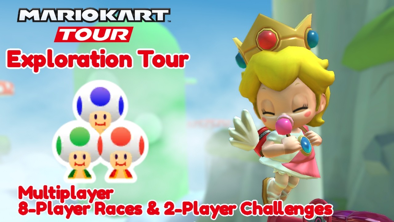 Mario Kart Tour - Exploration Tour 2-Player Multiplayer Live 🔴