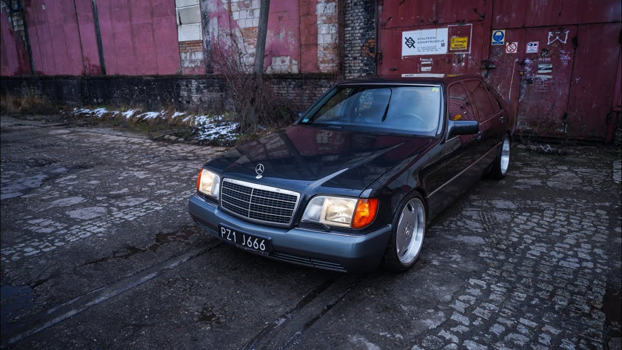 Cruising W140 500SEL  on Road | Mercedes Benz W140
