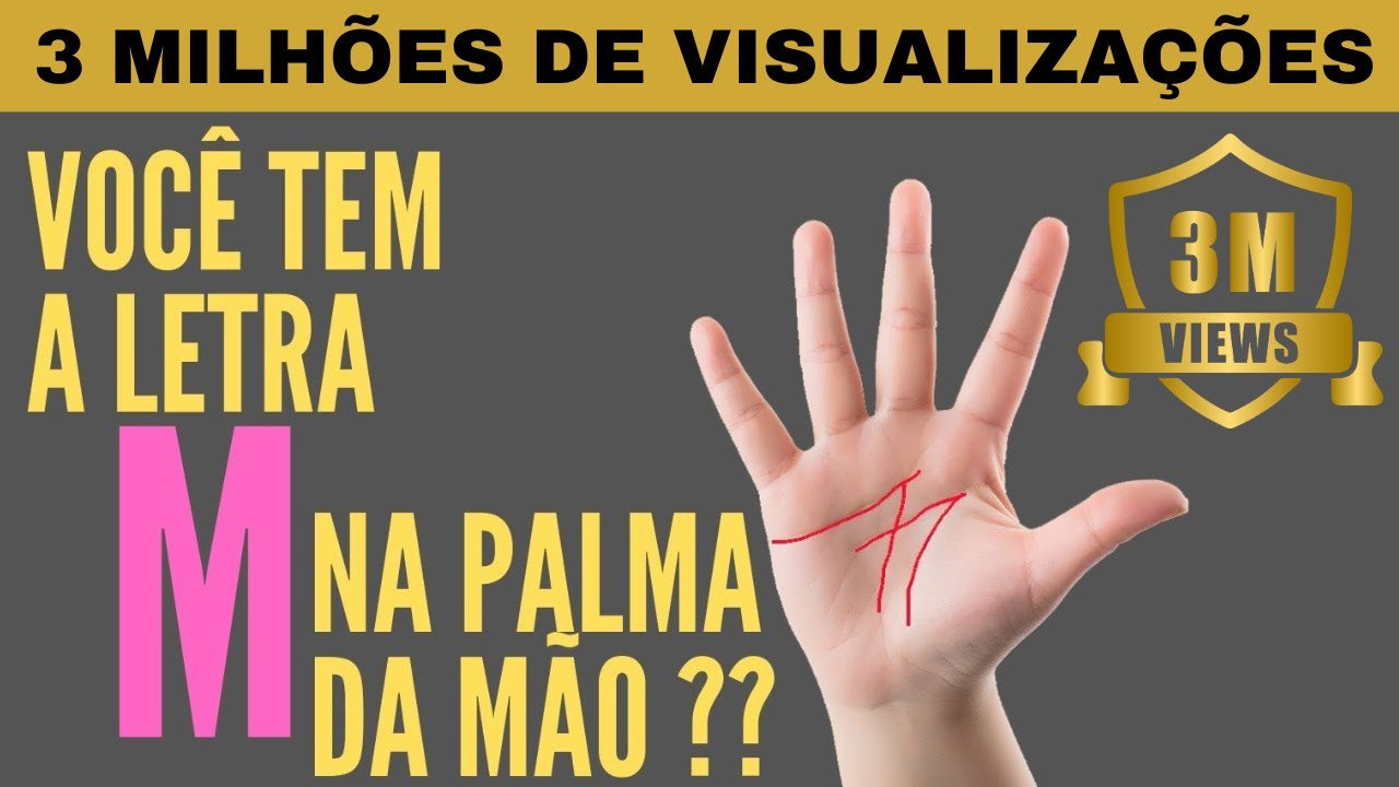 O que significa a letra M na palma das mãos? | Místico Zen