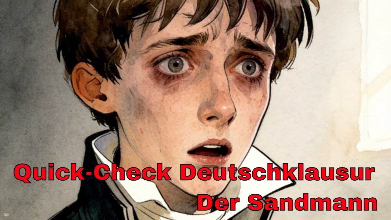 Deutschklausur? Der Sandmann als Graphic Novel!