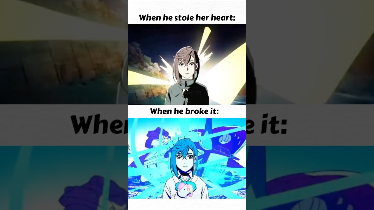 When he stole her HEART vs When he BROKE it (DanDaDan)#dandadan #animeedit #anime #okarun #momoayase