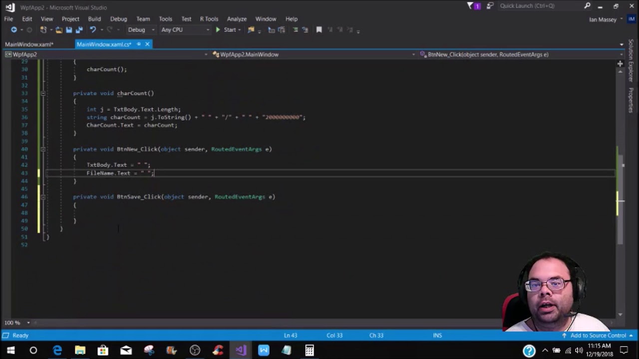 Save File Dialog in WPF