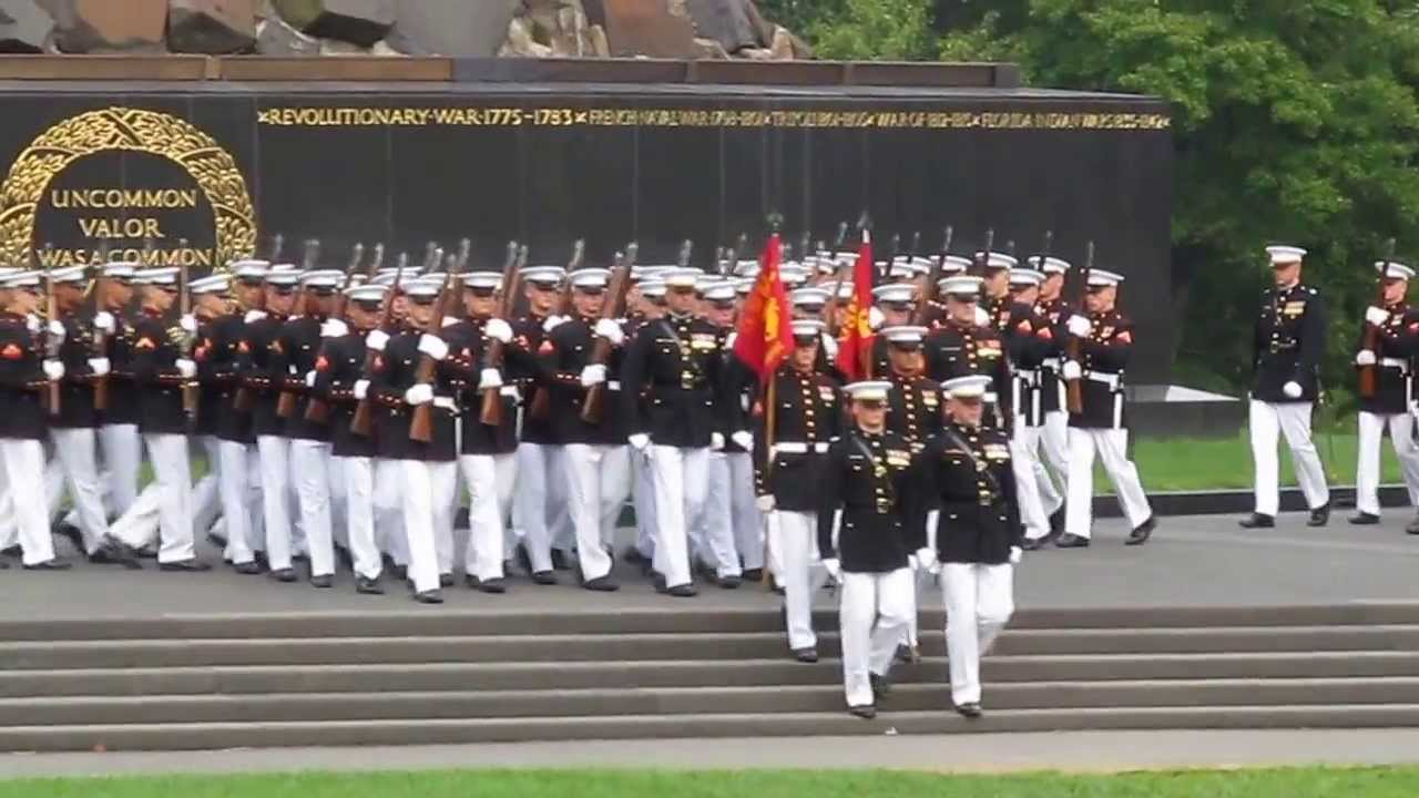 Sunset Parade 6.8.2013 - Marine Corps Silent Drill Platoon - Intro
