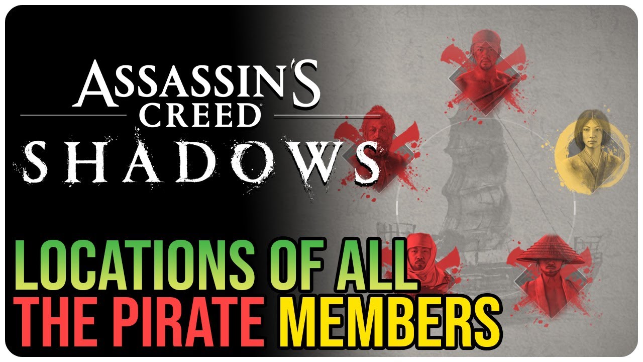 All The Pirate Alliance Locations Assassin&rsquo;s Creed Shadows