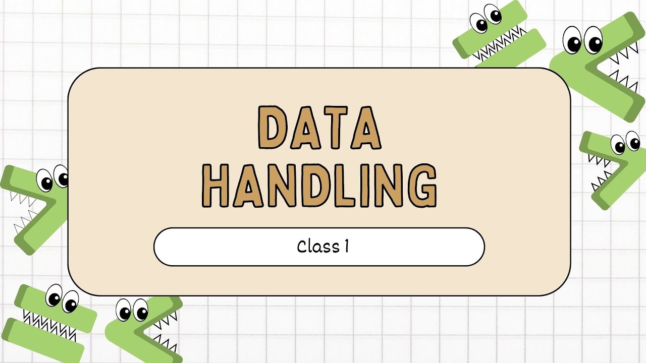 Chapter 10 Data Handling - NCERT Class 1 | Mathematics