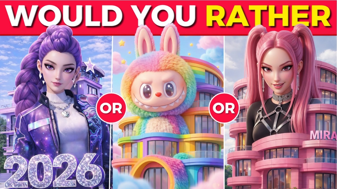 Would You Rather - Build a Super Luxury Dream House 🏡💎🌈✨