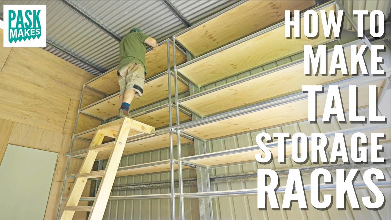 How to make Workshop/Garage Storage Racking