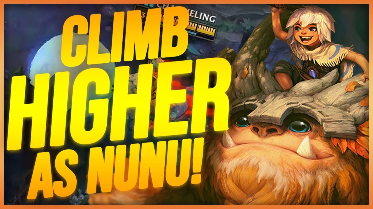 HOW TO CARRY YOUR WAY OUT OF LOW ELO AS NUNU! HOW TO DOMINATE EP. 58