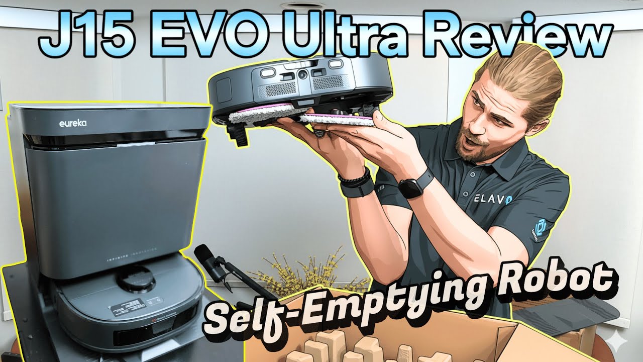 Обзор Eureka J15 EVO Ultra: самый продвинутый самоочищающийся робот-пылесос