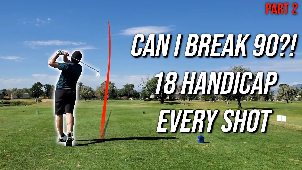 What an 18 handicap in golf actually looks like [EVERY SHOT]