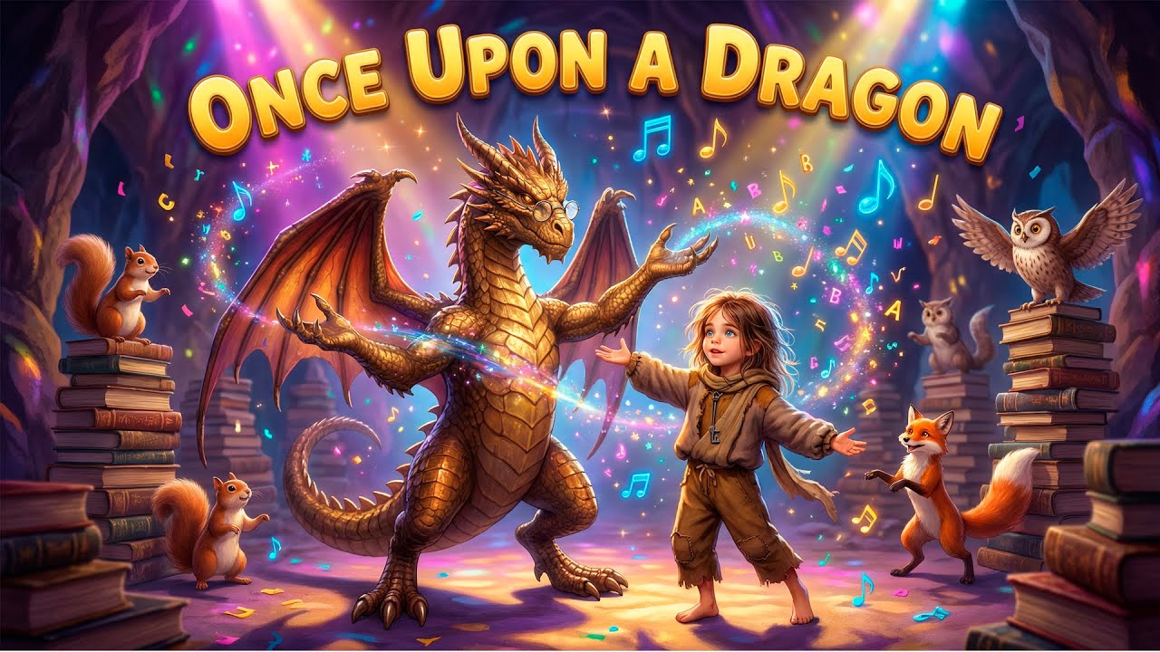 ONCE UPON A DRAGON (The Dragon Song) | Fun Dance & Lyrics