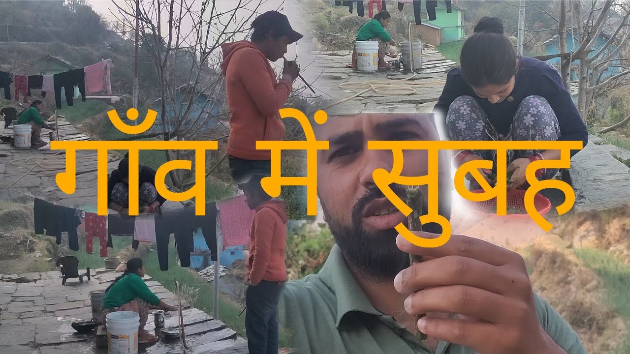 गाँव की सच्ची जिंदगी देखो कैसे चलता है दिन #pahadiculture #phadilifestyle #daliyvlog #pahadivlog 