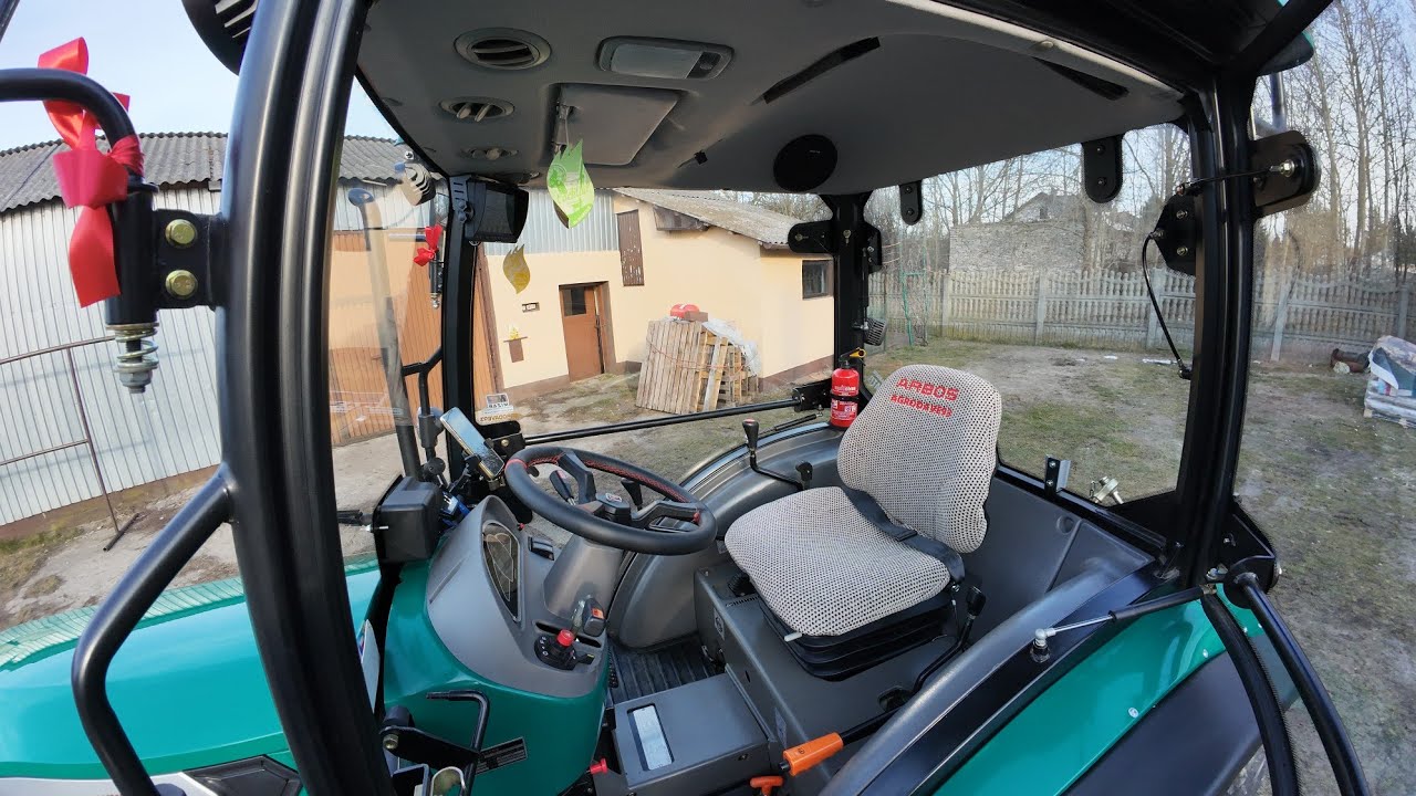 Arbos 2025 w wersji deluxe/sk&oacute;ra na kierownicy i welurowy fotel/czy Arbos 2025 będzie czarny ??