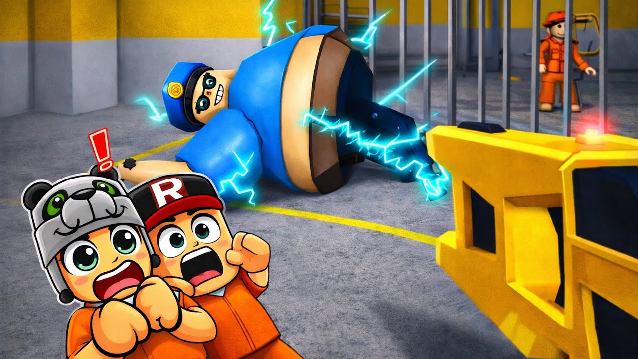 İTEMLERLE BARRY’Yİ YOK ETTİK! ⚡😱 (Roblox Barry Prison Run)