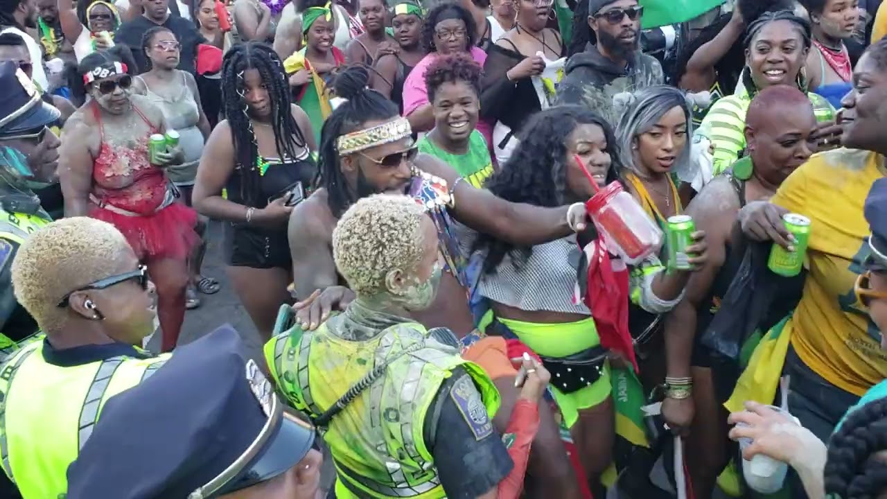 Boston Caribbean Carnival Parade 2019 Blue Hill Ave. Boston,  Mass.