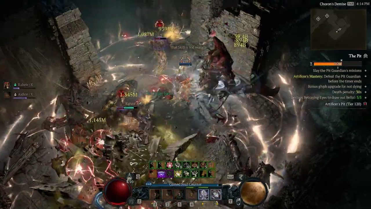 Diablo IV - Blessed Shield Paladin - Pit 120