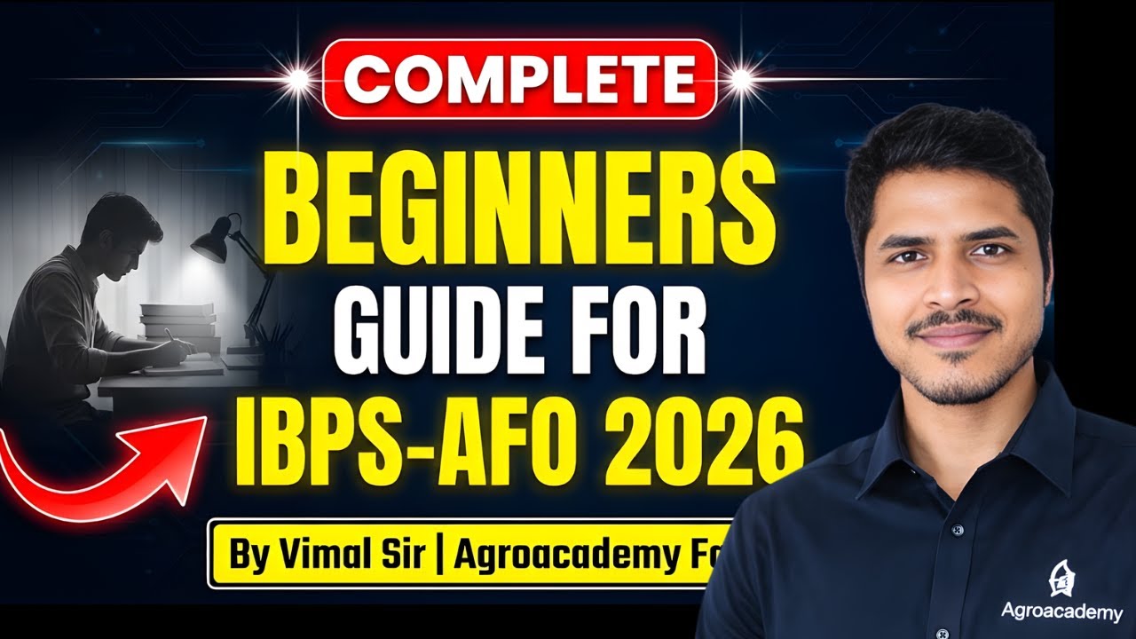 Complete Beginners Guide | All About IBPS-AFO Exam 2026 | Eligibility | Exam Pattern & Syllabus