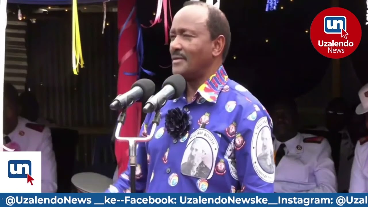 Kalonzo Musyoka FULL SPEECH in Ngong' During During Church Service Amid Calls To Join The Government