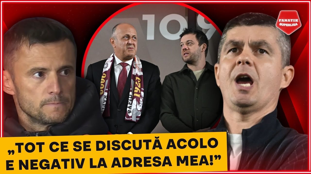 Andrei Nicolescu, RAZBOI RECE cu sefii Rapidului. DIALOG APRINS in direct cu Robert Nita