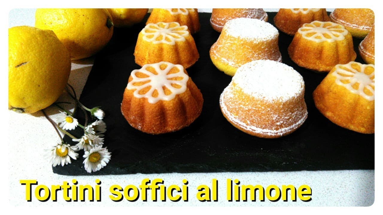 Tortini soffici al limone