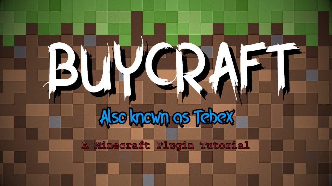 Minecraft Tebex/Buycraft Plugin Tutorial