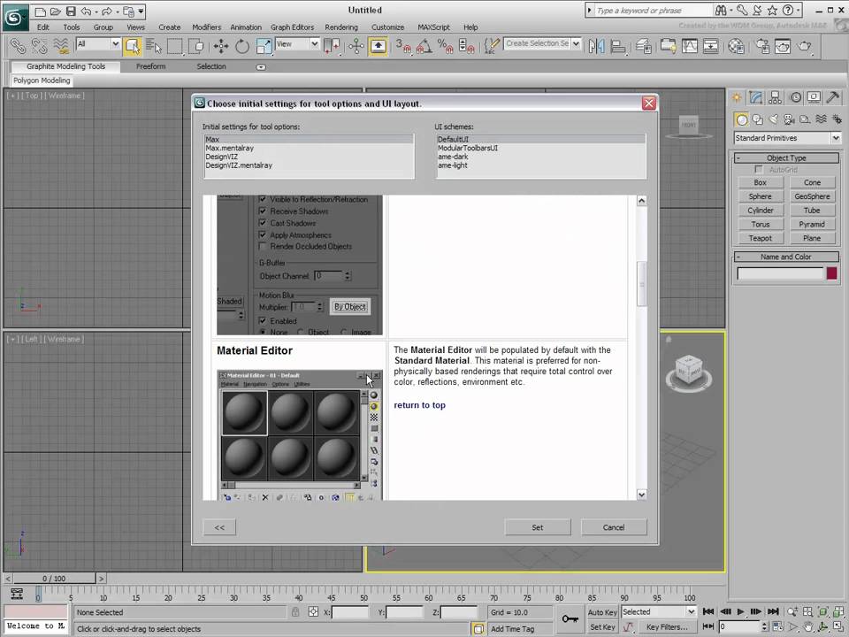 3ds Max - Using the Custom UI Switcher