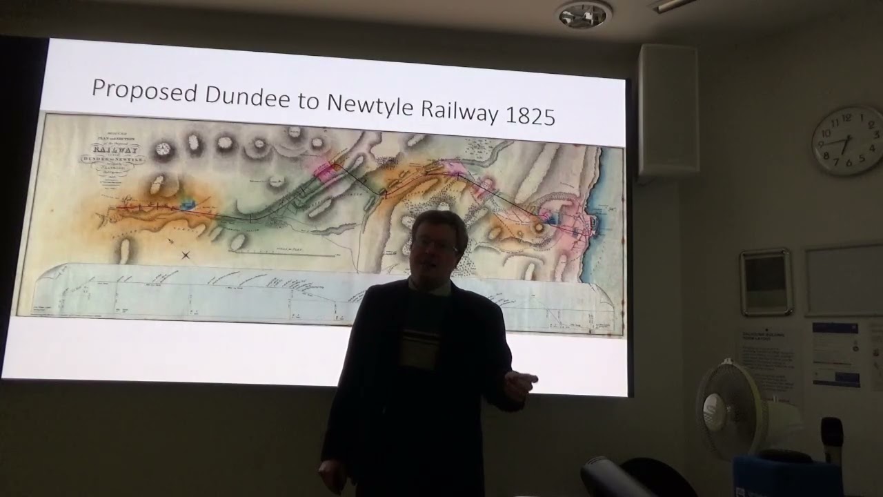 Making Tracks to Dundee: 200 years of local railway history - talk by Dr Kenneth Baxter