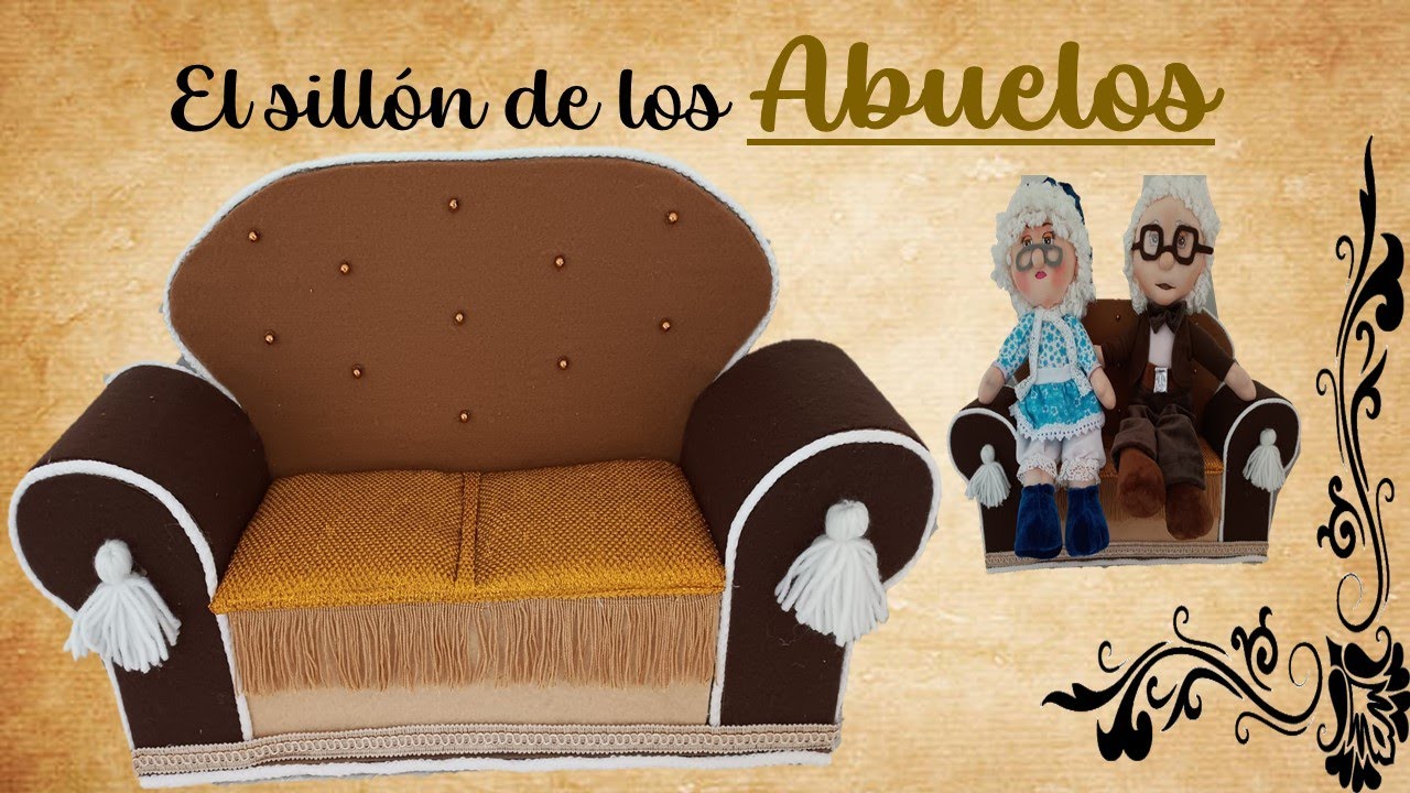 Como hacer un sillon en carton reciclado para los abuelos y/o a Papá y Mamá Noel en navidad !!