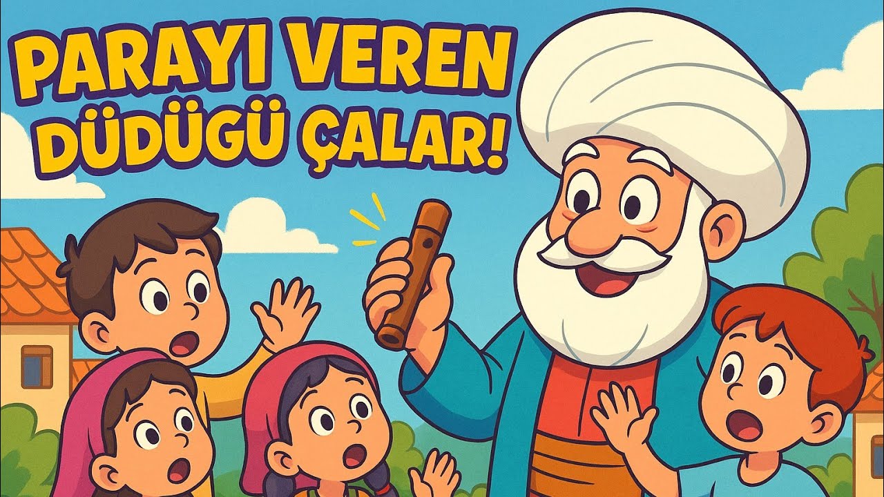Nasreddin Hoca: Parayı Veren Düdüğü Çalar 🎩 | Eğlenceli ve Eğitici Çocuk Masalı | YK Kids TV