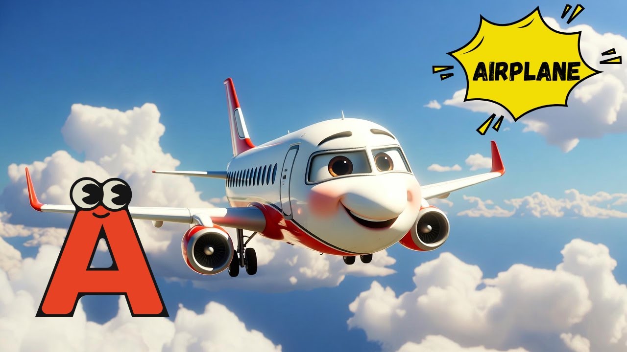 ABC Vehicle Song 🚗✈️ | A Fun A to Z Learning Adventure for Kids | Energypac Kids TV #abcd #kids