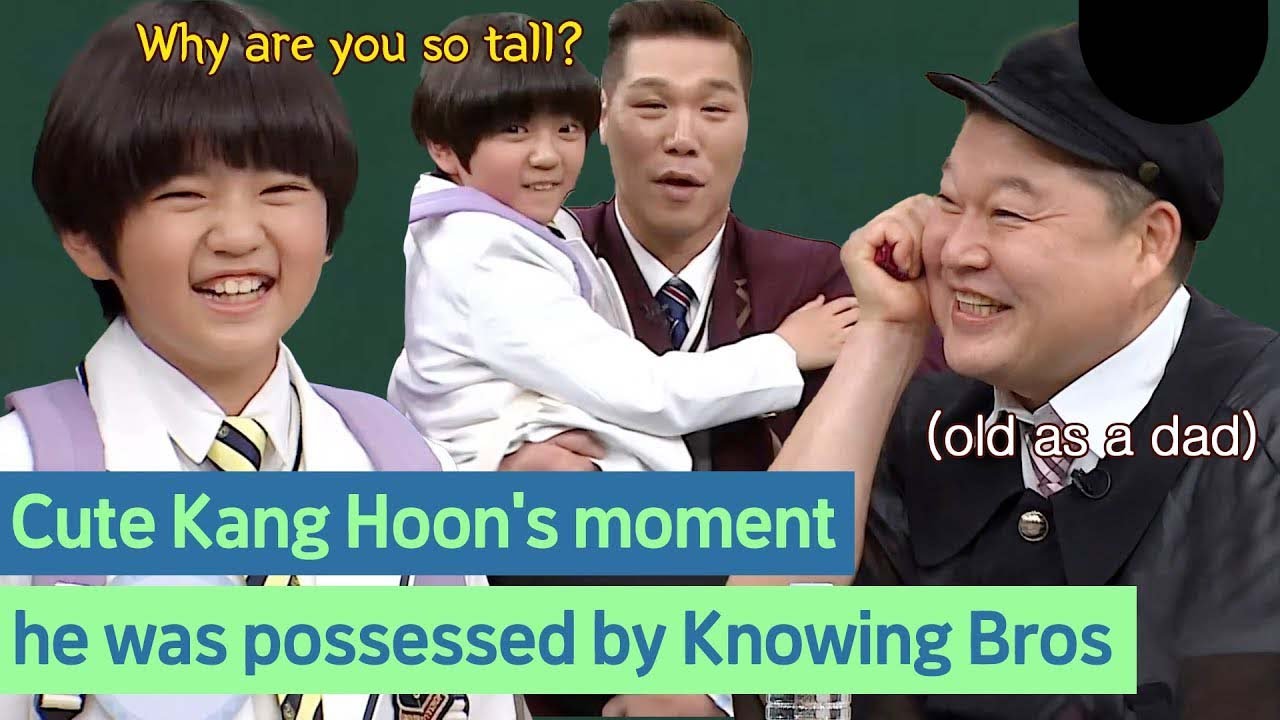 Милая коллекция Кан Хуна, лучшего поклонника Knowing Brothers.
