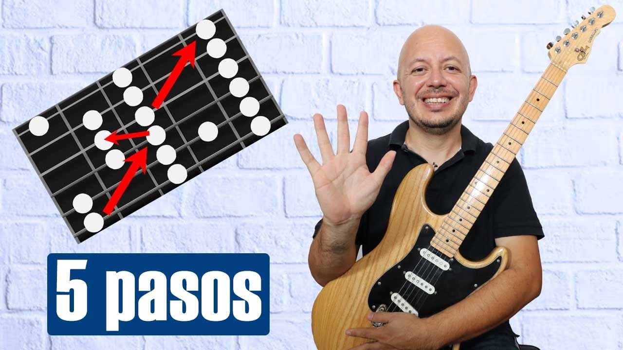 Arpegios para improvisar en guitarra: ¡Comienza a improvisar de verdad! (5 pasos)