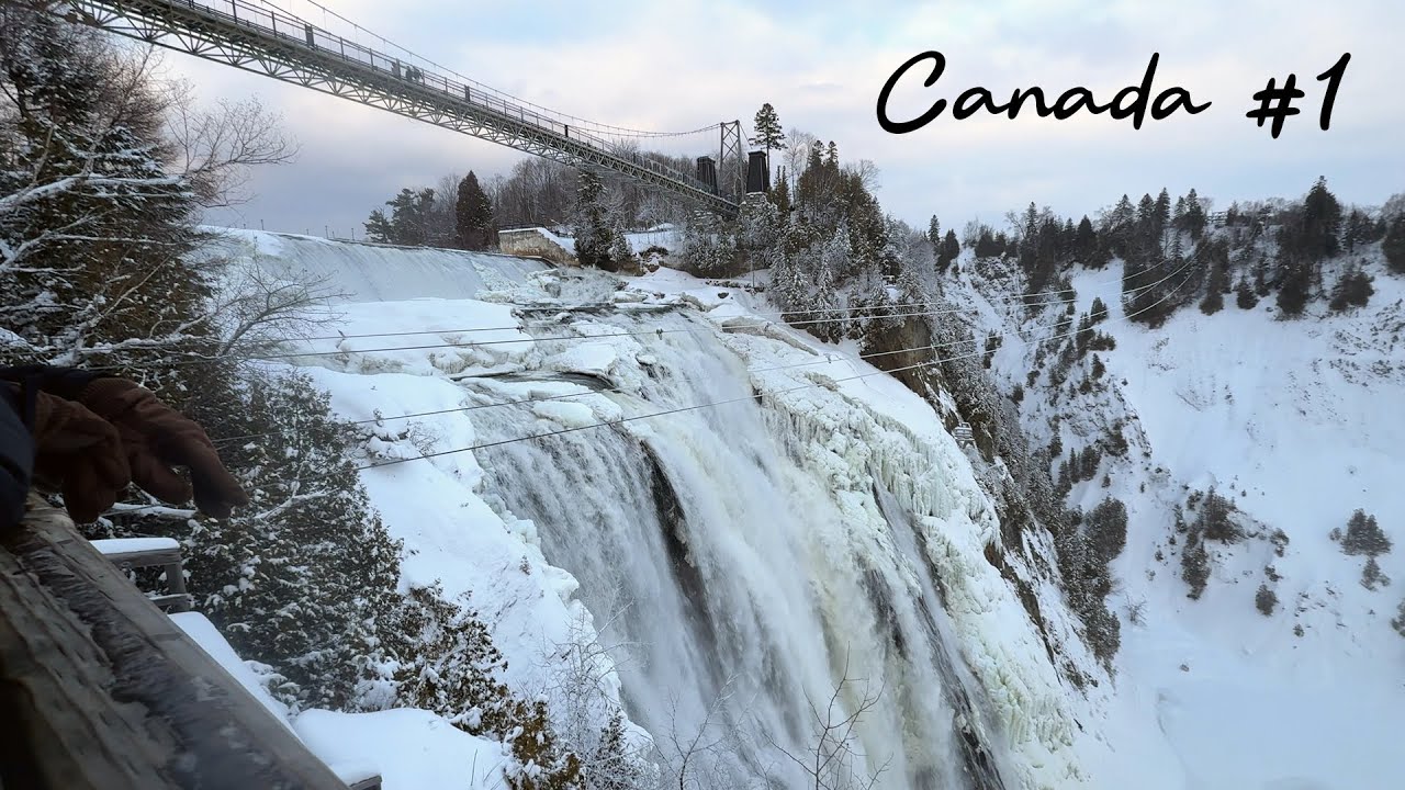 Vlog #1 | On enchaîne les activités avant les cours ! (Cascade, Hockey, Patinoire...)