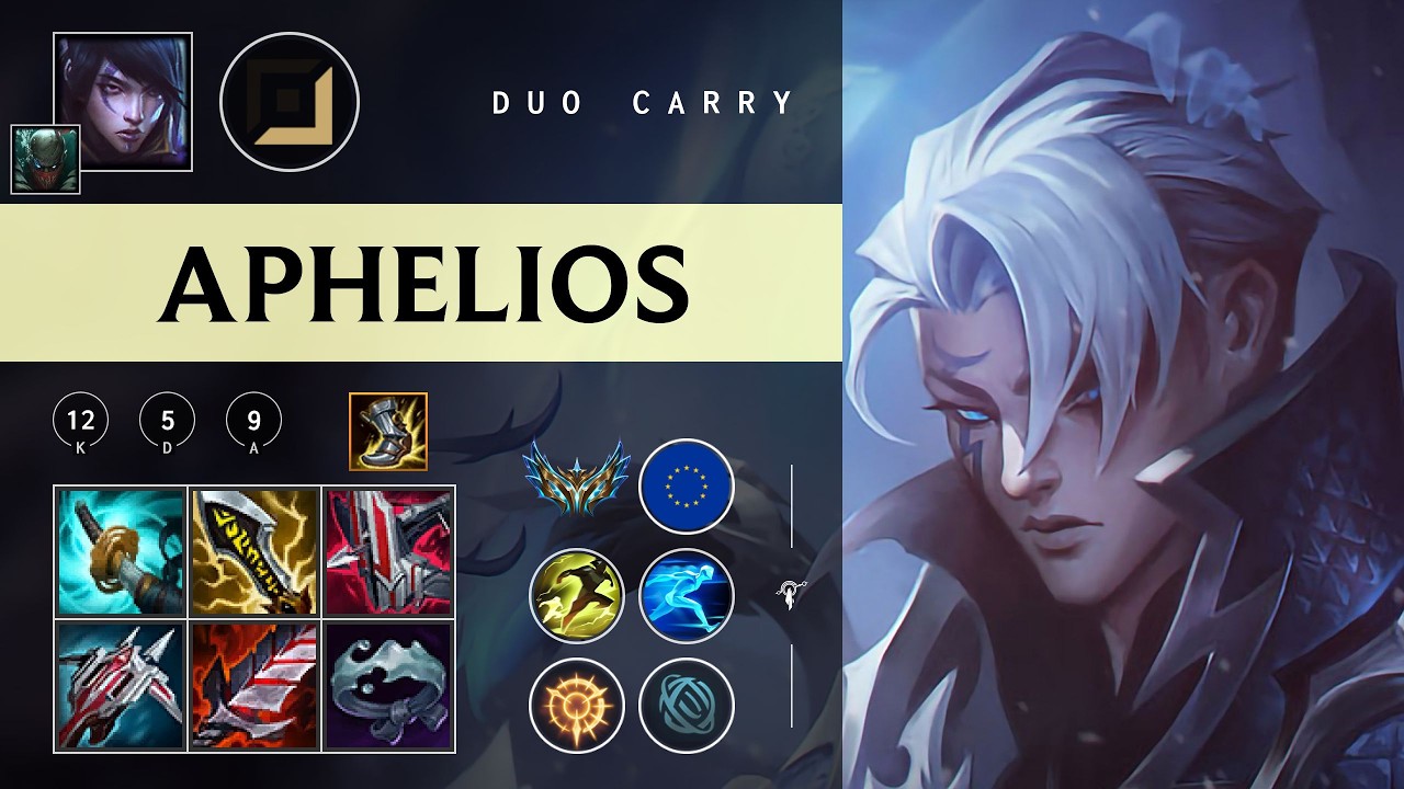 Aphelios ADC vs Ziggs - EUW Challenger Patch 26.03