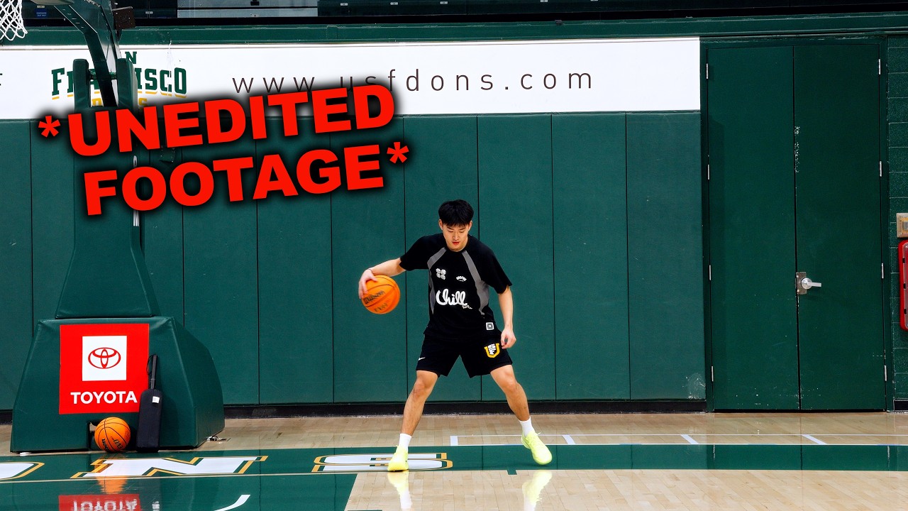 My D1 Basketball WORKOUT | Shooting, Ball-handling and Conditioning!