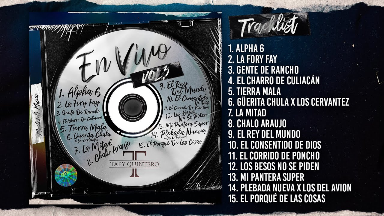 Tapy Quintero - En Vivo… Vol. 3 (Album Completo)