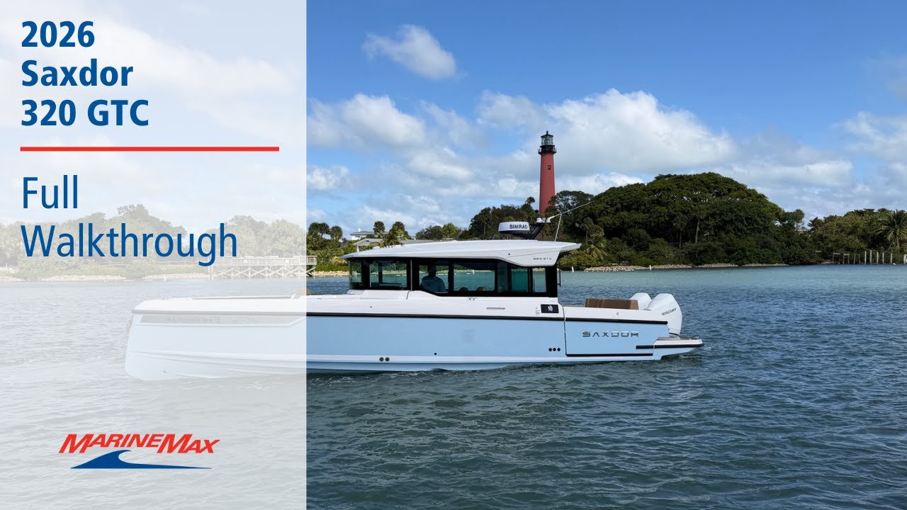 Совершенно новый | Saxdor 320 GTC | MarineMax Jupiter