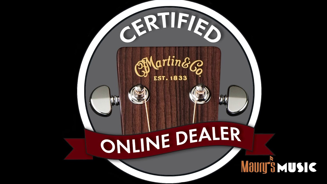 The Martin DX2MAE at Maury’s Music