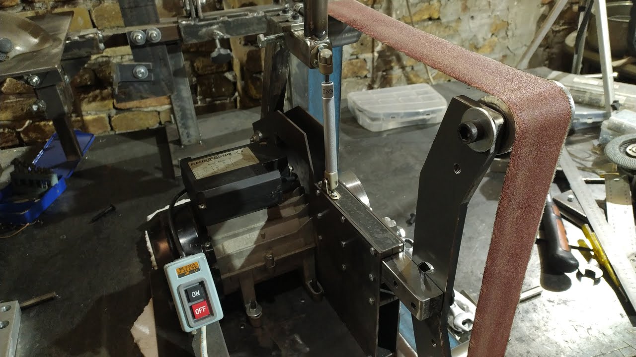 DIY/Homemade belt grinder 50x1600mm Part 1/2