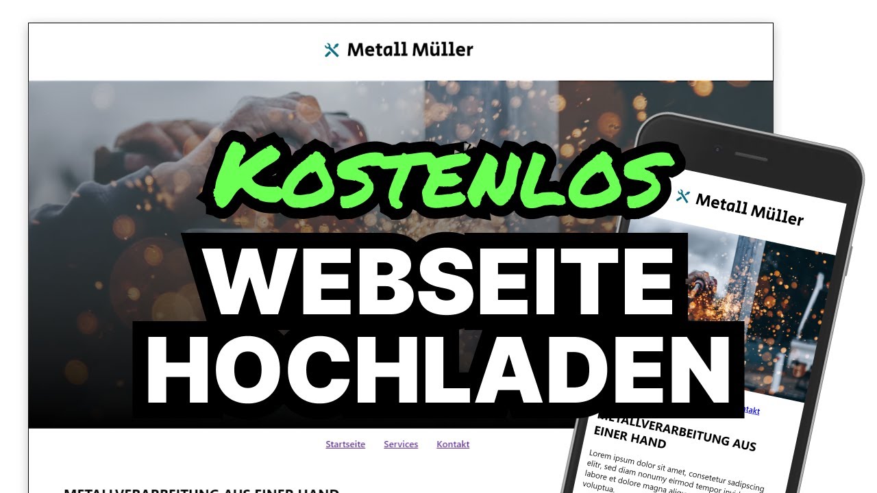 Webseite kostenlos auf dem Server hosten + eigene Domain | Tutorial für Anfänger